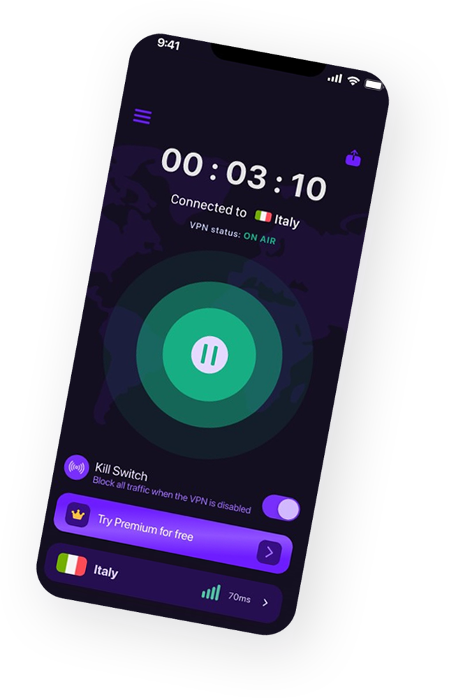 Sensor VPN connected
